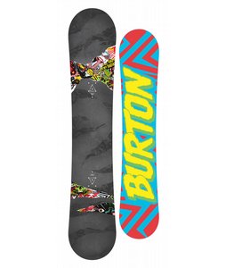 Burton Malolo Rocker Snowboard 2010 154 cm custom fish